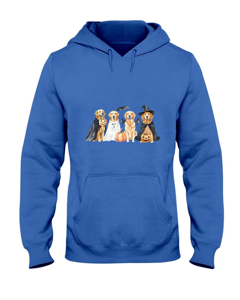 Pet Mom Halloween Shirt - Golden Retriever Dogs Ghost Boo Witch Costume Halloween T-Shirt
