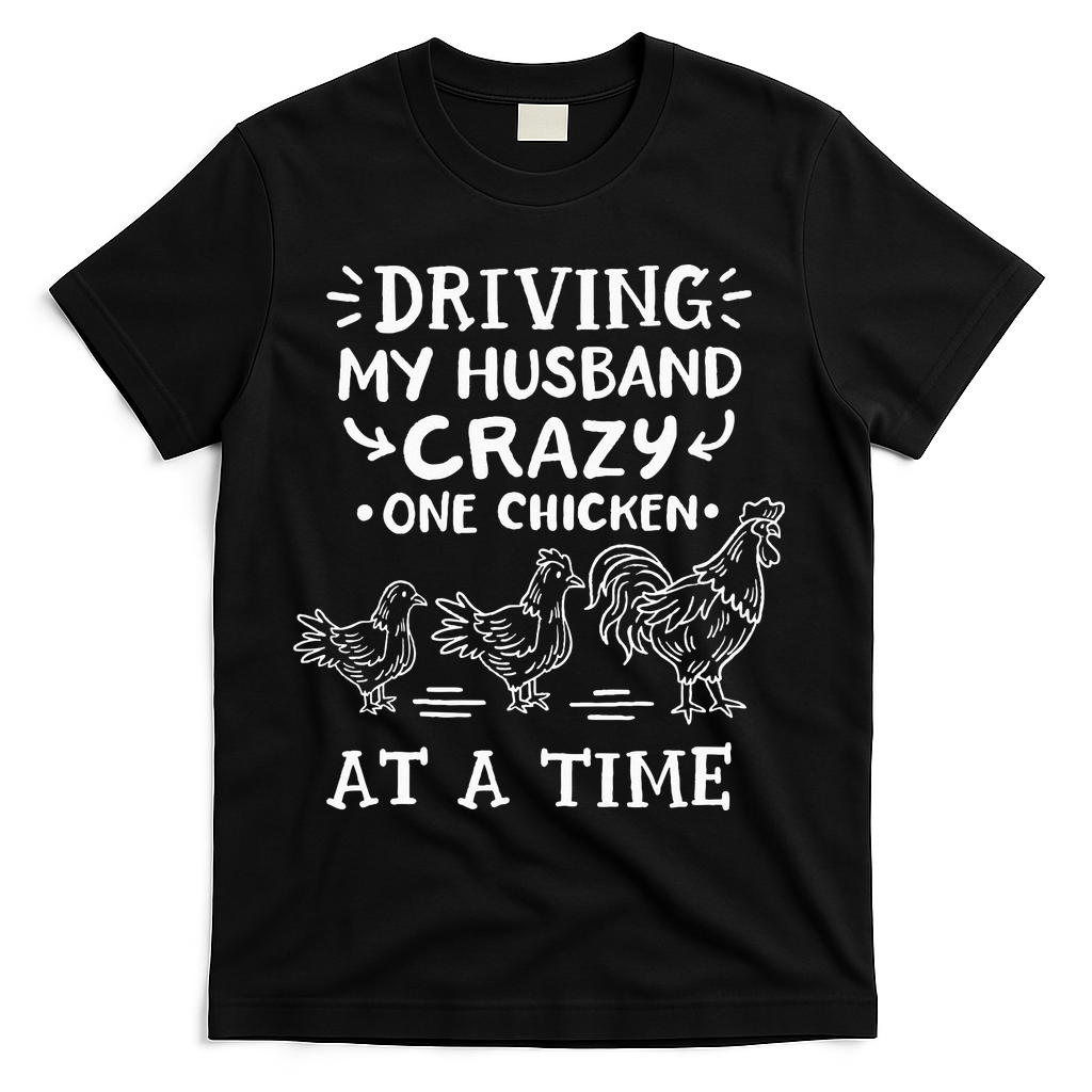 Crazy Chicken Lady Funny Chicken T-Shirt