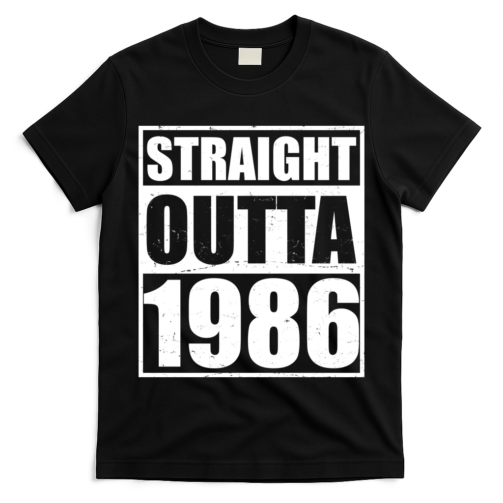 40th Birthday Straight Outta 1986 T-Shirt