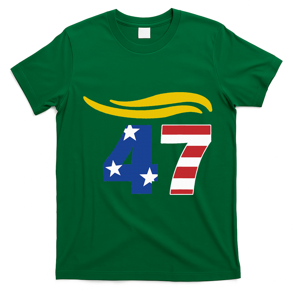 47 Trump Hair T-Shirt - Irish Green