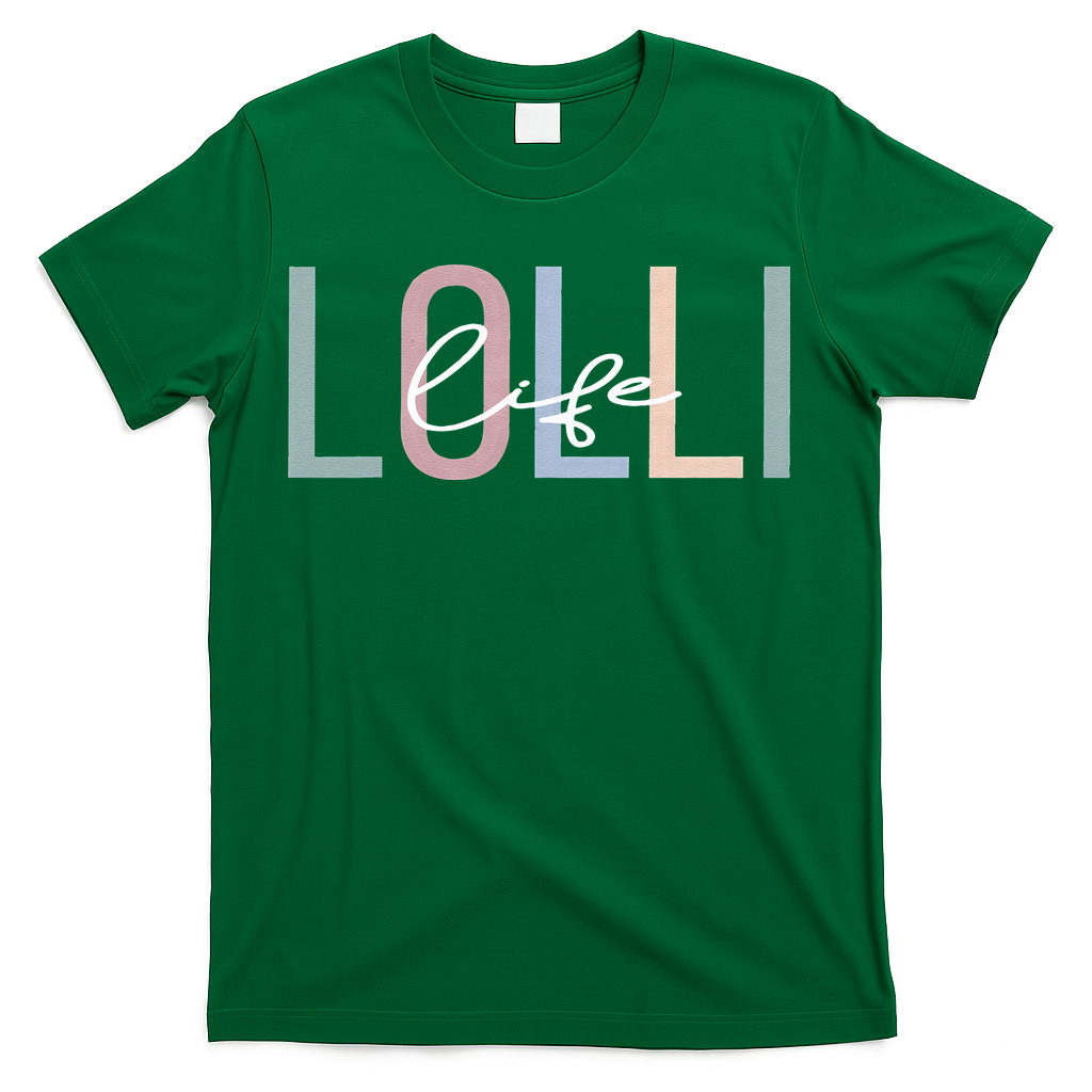 Lolli Life Lolli Grandma Boho Lolli Grandmother T-Shirt