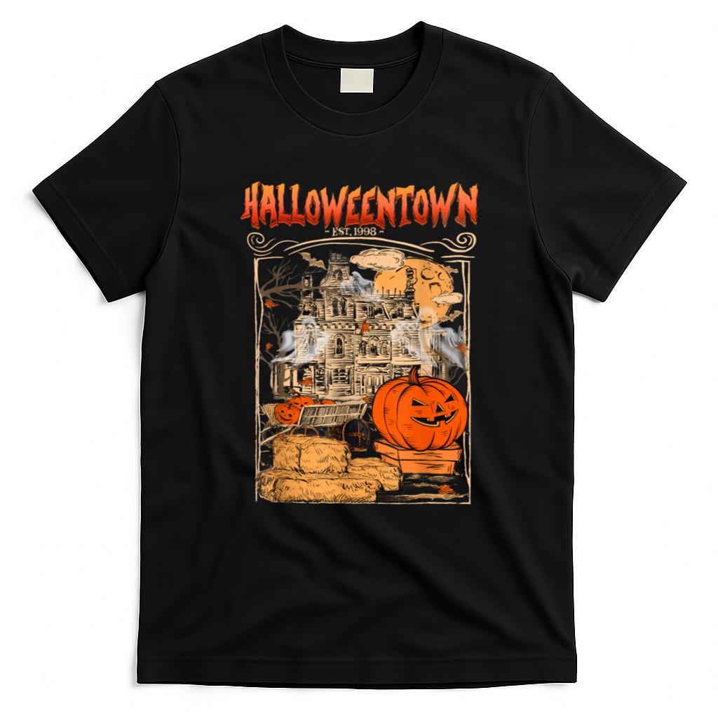 Halloween Shirt - Funny Halloween Pumpkin Town Ghost Friends Family Series T-Shirt
