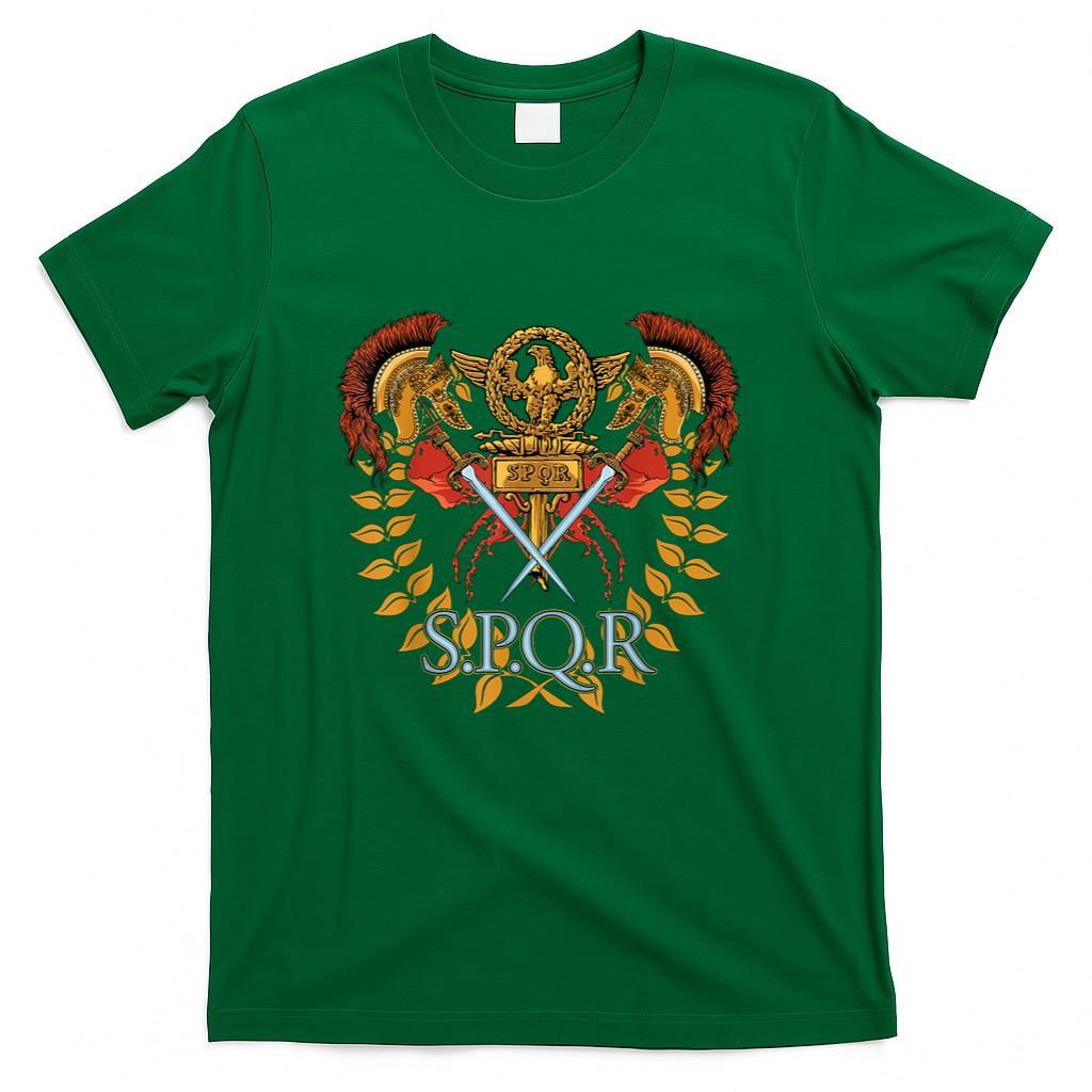 SPQR Ancient Rome Roman Empire Shirt Gift Christmas Birthday