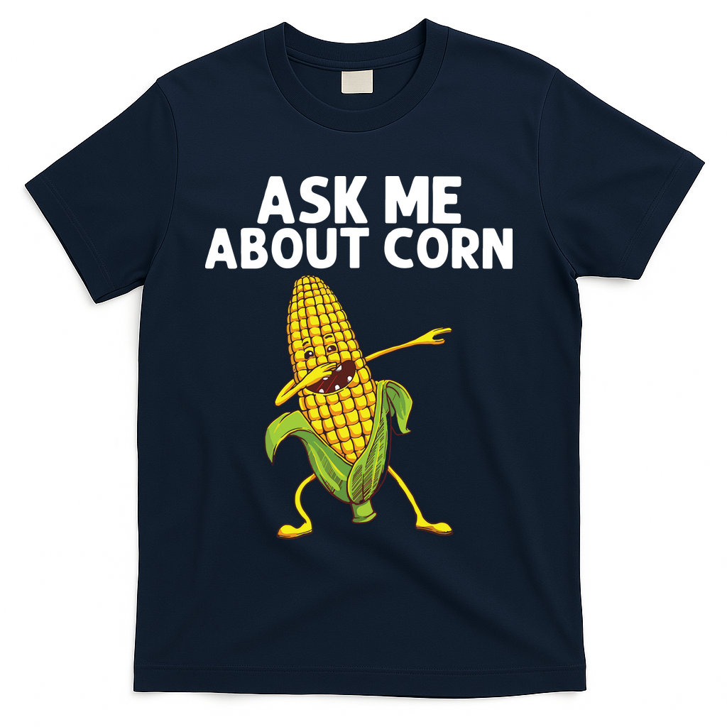 Funny Corn Gift For Men Women Corn On The Cob Costume Farmer T-Shirt