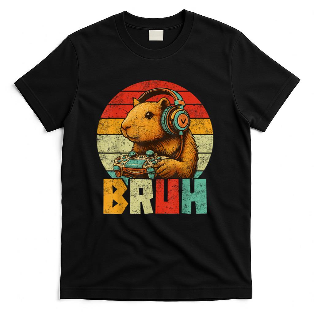 Funny Gifts For Capybara Lovers Mens Boys Kids Graphics Tees T-Shirt