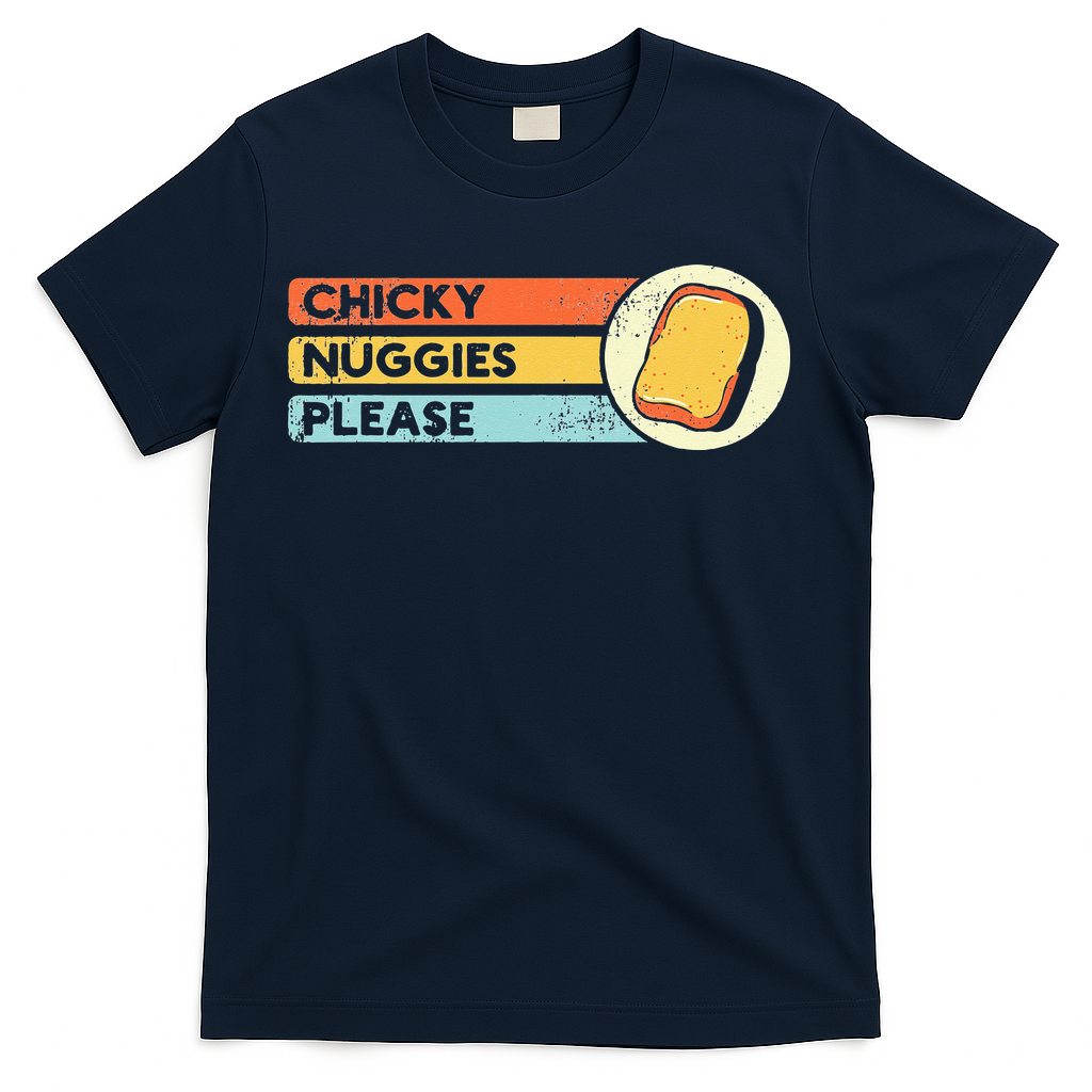 Chicky Nuggies Chicken Nugget Fans Nug Eaters Fast Food T-Shirt