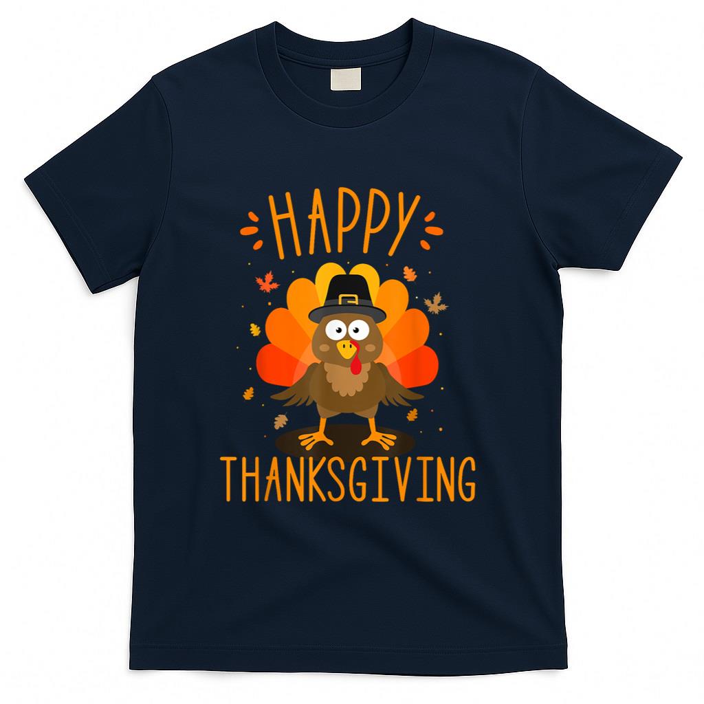 Happy thanksgiving for turkey day family dinner T-Shirt