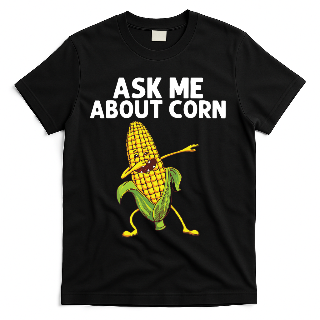 Funny Corn Gift For Men Women Corn On The Cob Costume Farmer T-Shirt