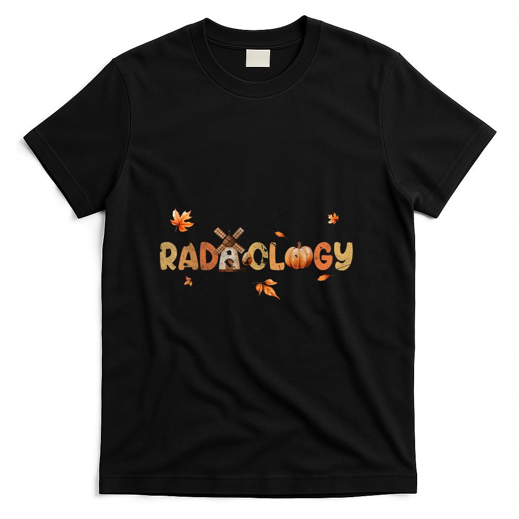 Xray Radiology Pumpkin Thanksgiving Radiologist Autumn Fall T-Shirt