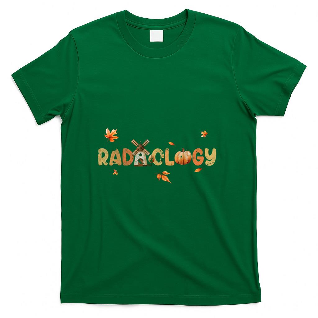 Xray Radiology Pumpkin Thanksgiving Radiologist Autumn Fall T-Shirt