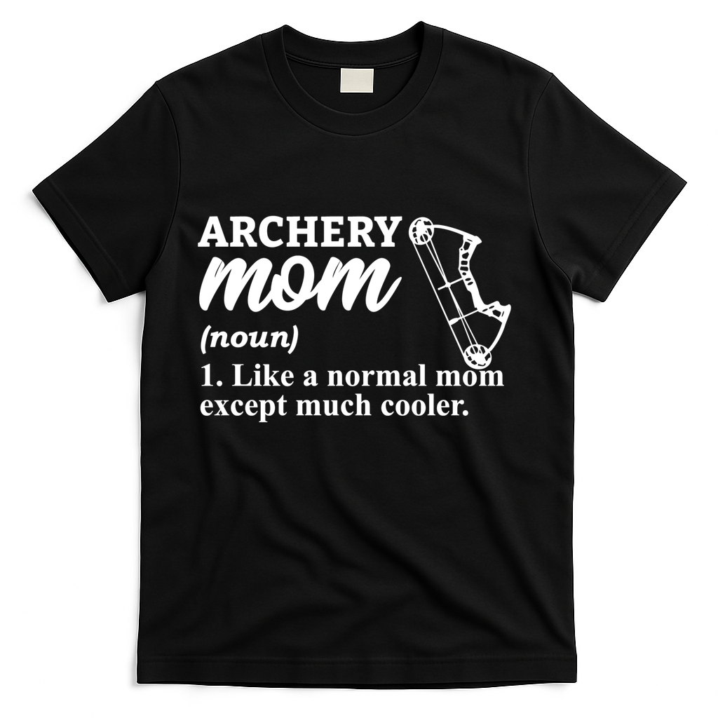 Archery Mom Definition Arrow Bow Hunting Gift T-Shirt