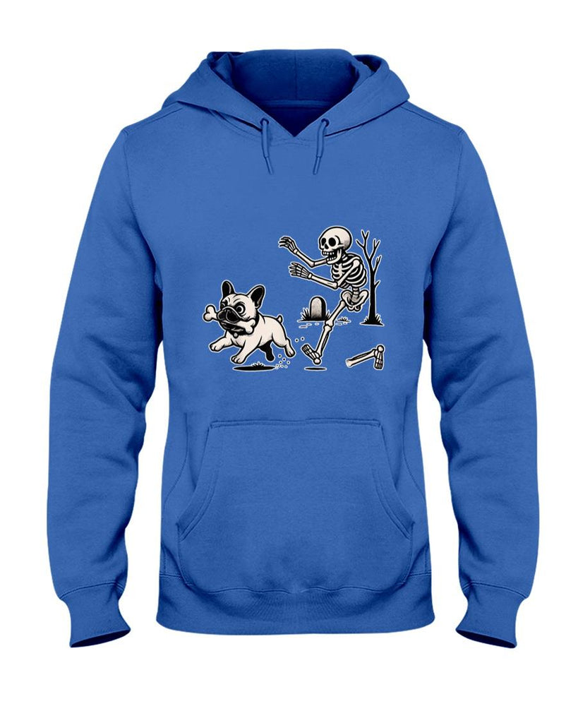 Pet Mom Halloween Shirt - Funny Halloween French Bulldog Skeleton Spooky Season T-Shirt