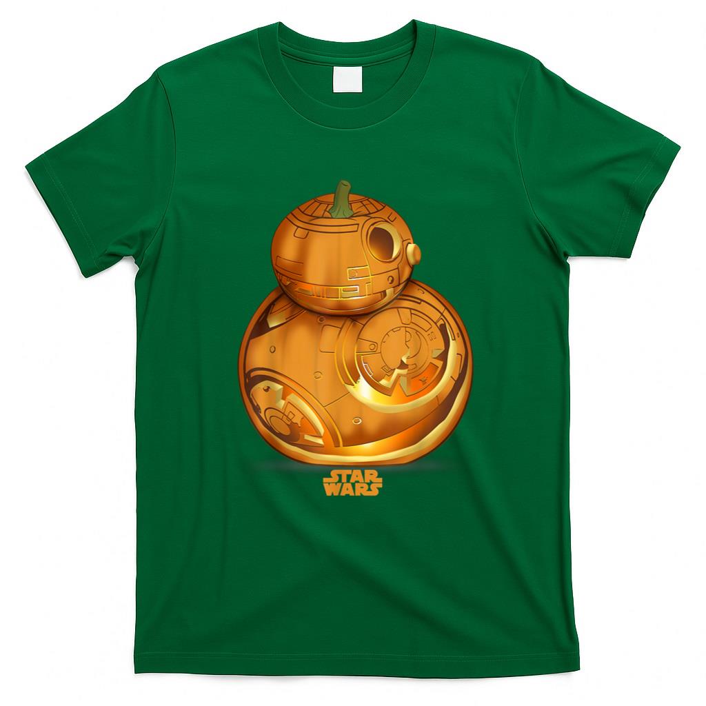 Halloween Shirt - Star Wars The Force Awakens BB-8 Carved Pumpkin Halloween T-Shirt