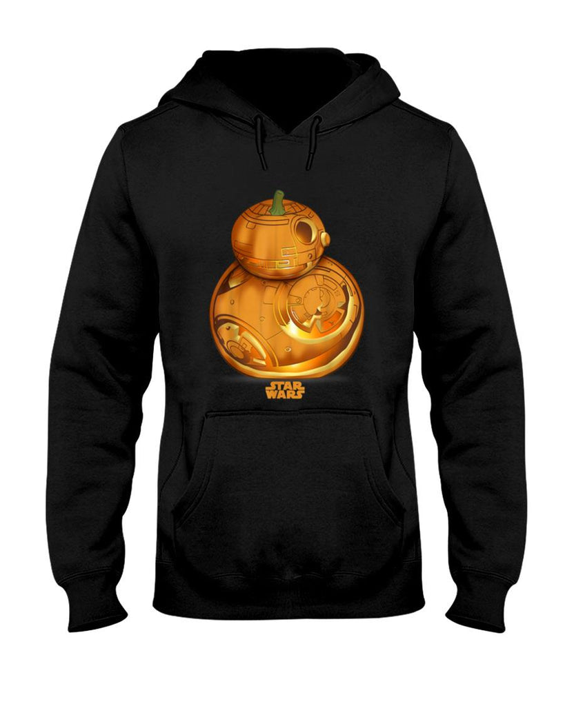 Halloween Shirt - Star Wars The Force Awakens BB-8 Carved Pumpkin Halloween T-Shirt
