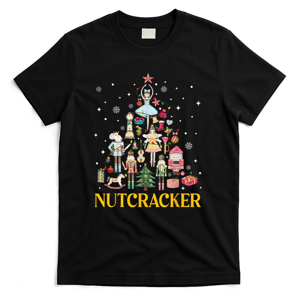Christmas Nutcracker Squad Ballet Dance Women Kid Girls Xmas T-Shirt