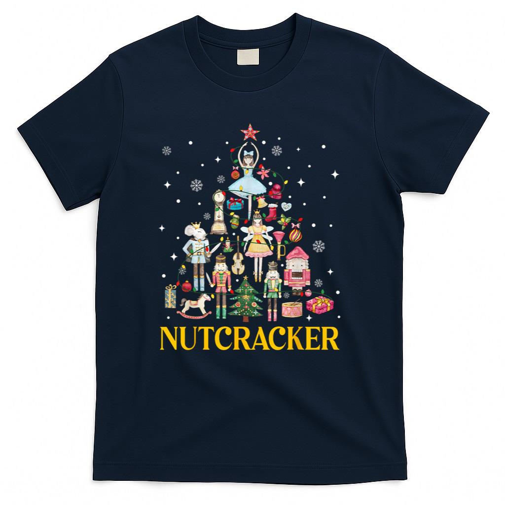 Christmas Nutcracker Squad Ballet Dance Women Kid Girls Xmas T-Shirt