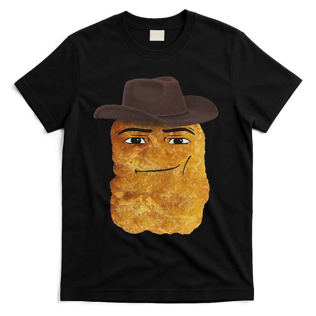 Cowboy Chicken Nugget Meme T-Shirt