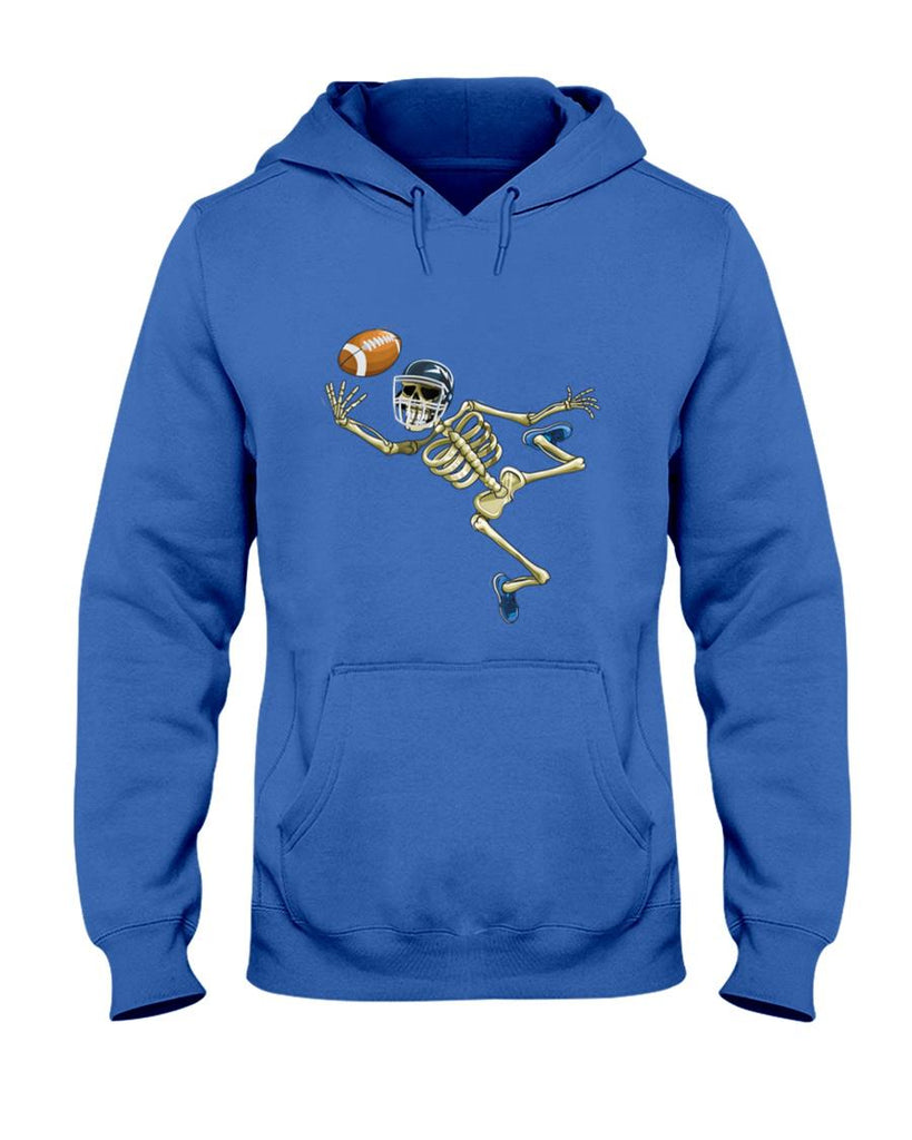 Halloween Shirt - American Football Skeleton Halloween Men Boys Football Fan T-Shirt