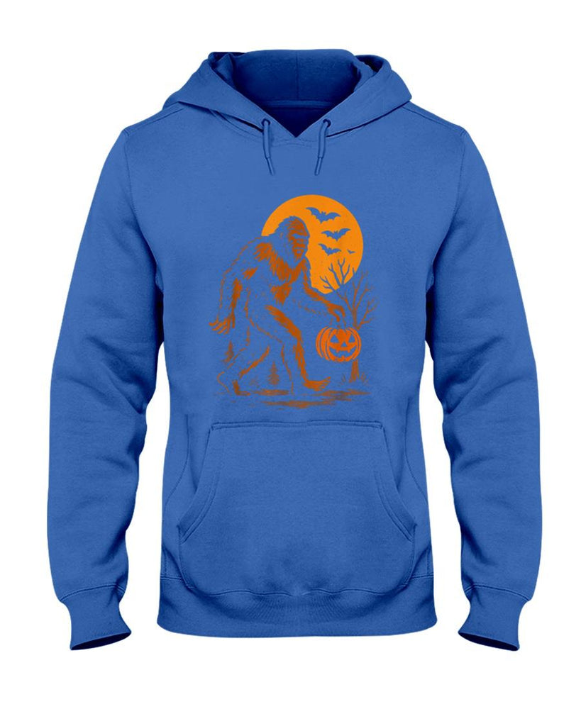 Halloween Shirt - Bigfoot Halloween Sasquatch Jack O Lantern T-Shirt