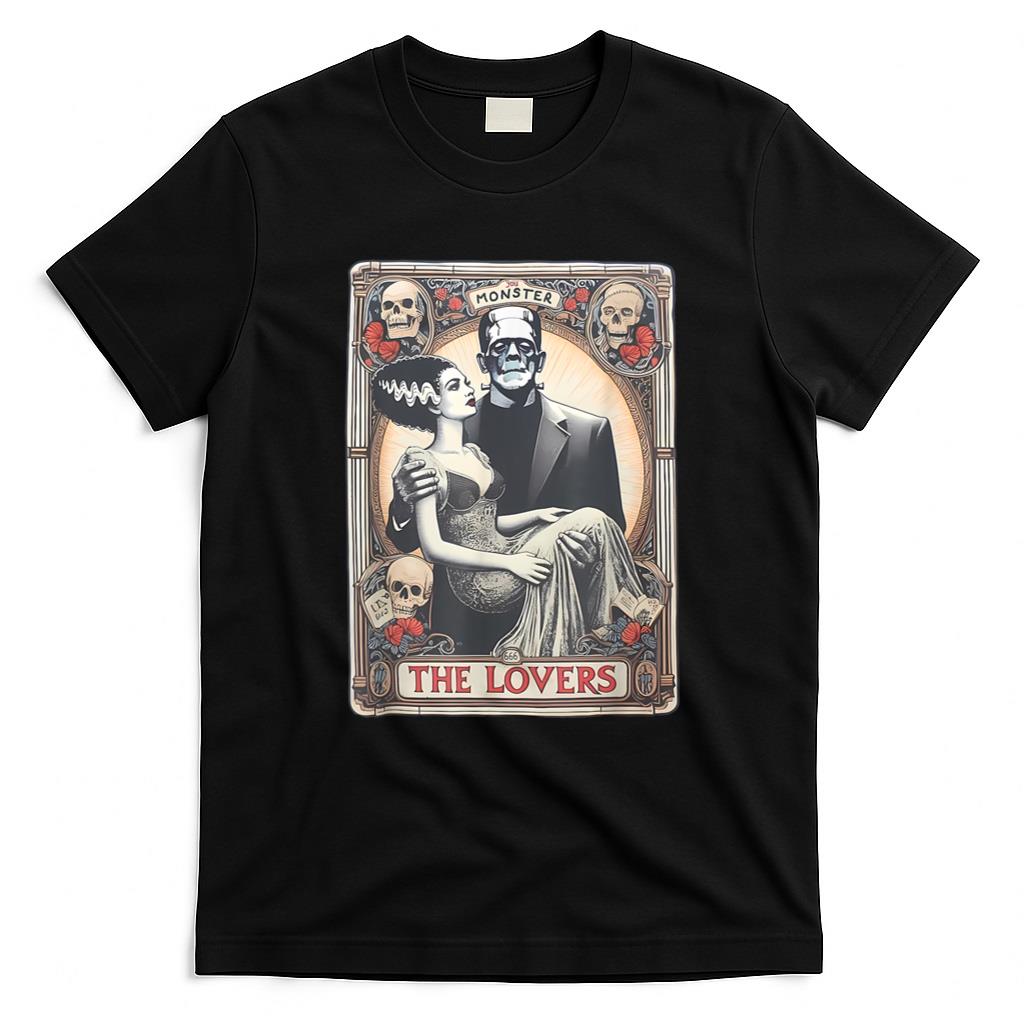 Halloween Shirt - T-Shirt - Unisex Adults - Black - Small - Short Sleeve - Regular Fit - Cotton 100%, Polyester Blend 