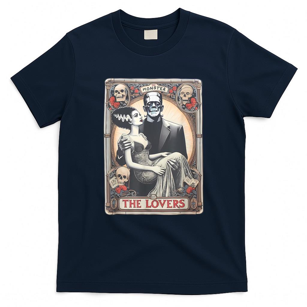 Halloween Shirt - T-Shirt - Unisex Adults - Black - Small - Short Sleeve - Regular Fit - Cotton 100%, Polyester Blend 