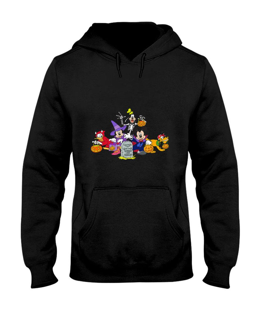 Halloween Shirt - Disney Mickey and Friends Halloween Group Costume Trick! T-Shirt
