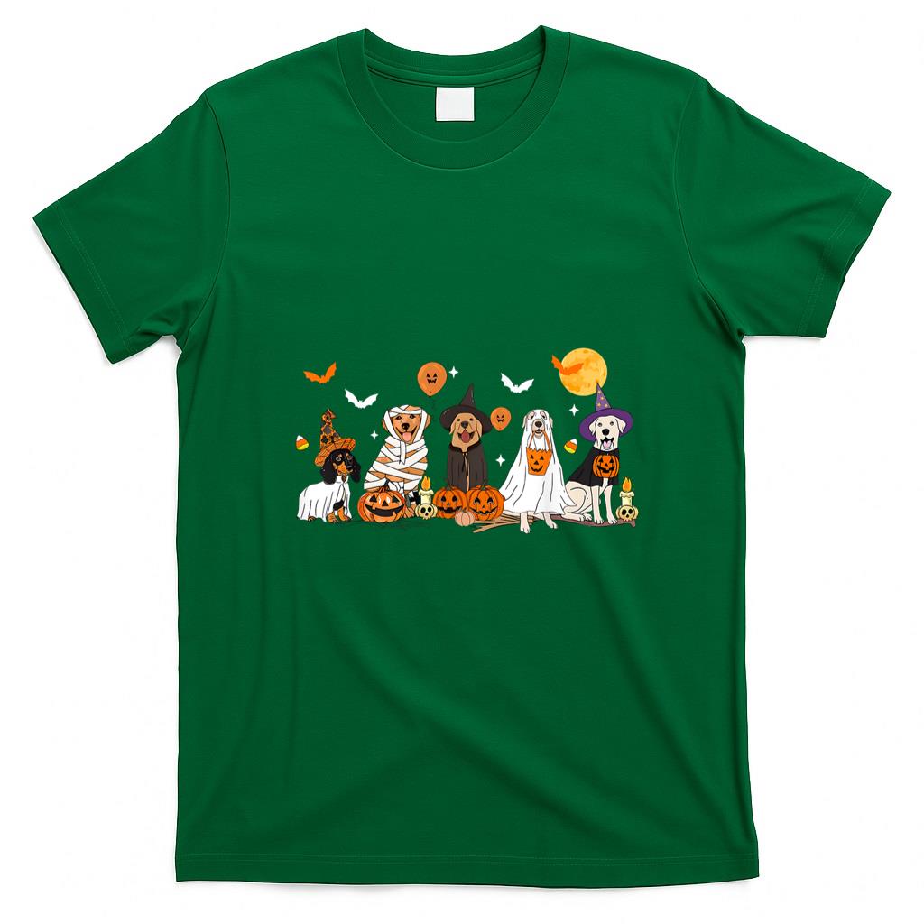 Pet Mom Halloween Shirt - Dog Ghost Witch Mummy Halloween Costume Men Women Boy Girl T-Shirt