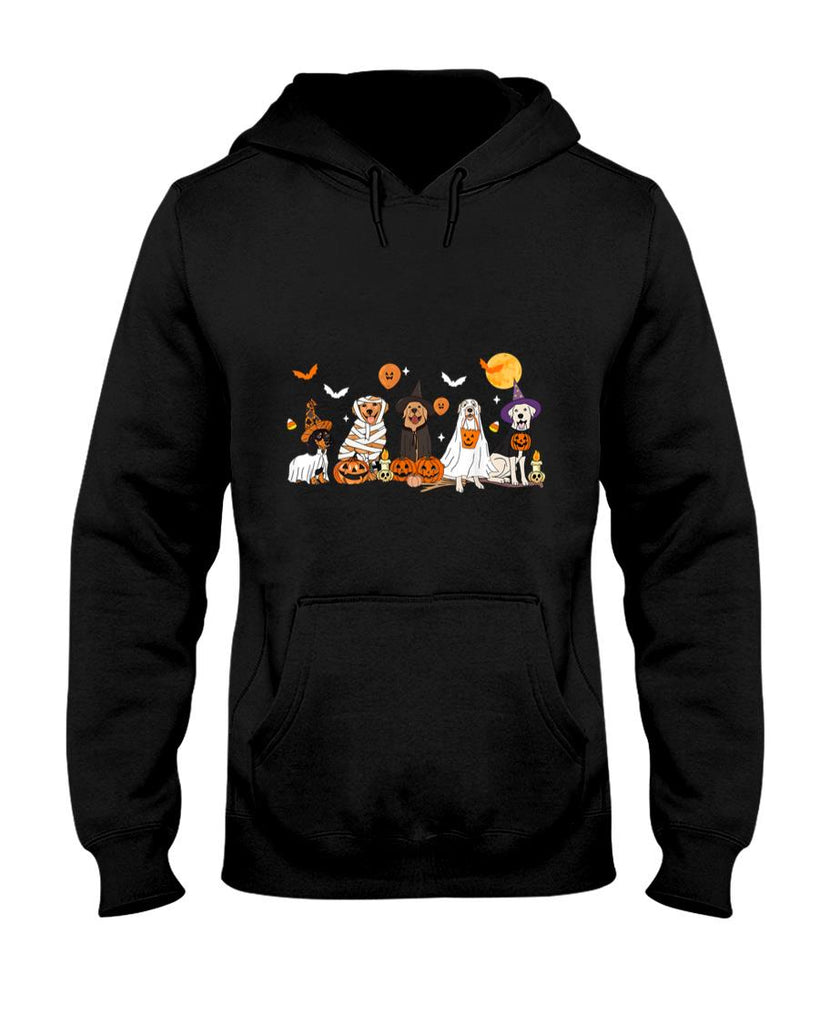 Pet Mom Halloween Shirt - Dog Ghost Witch Mummy Halloween Costume Men Women Boy Girl T-Shirt