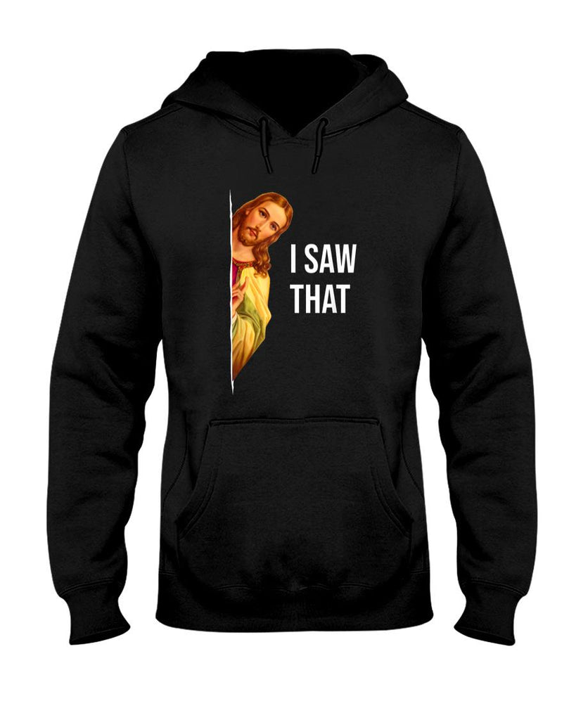 Funny Tees - Funny Jesus Meme Quote T-Shirt - Men's & Women's Classic Fit Crew Neck, Black