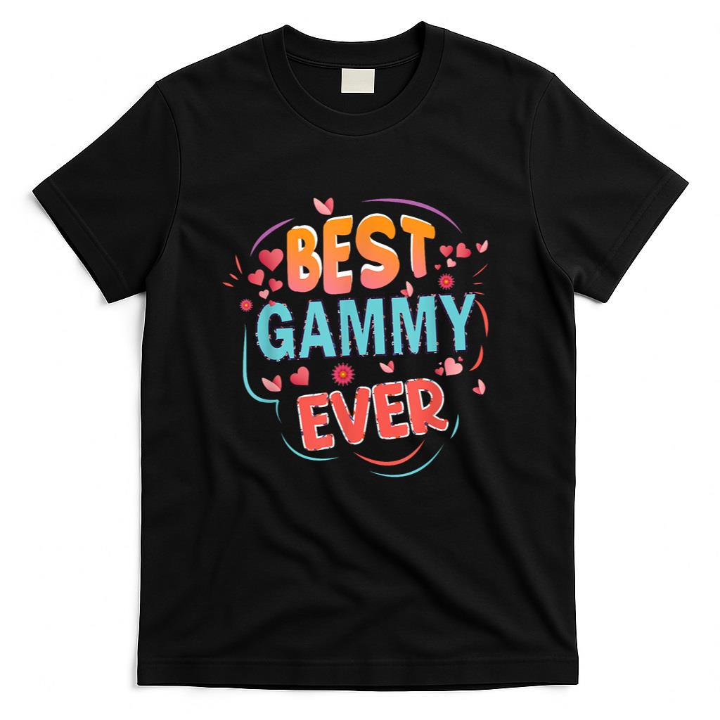 Best Gammy Ever Grandma Mothers day Christmas Gammy gifts T-Shirt