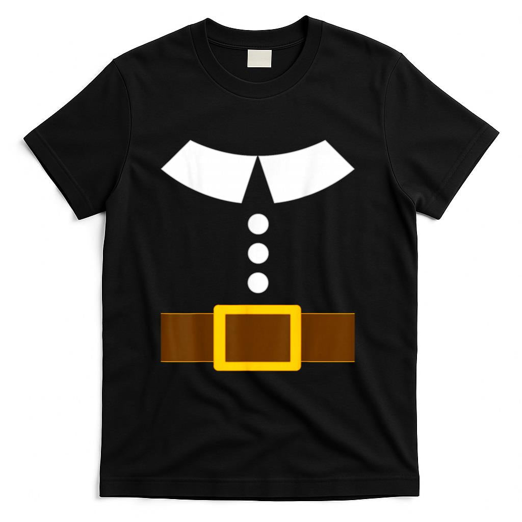 Thanksgiving Pilgrim Costume Shirt Adults Kids Turkey Day T-Shirt
