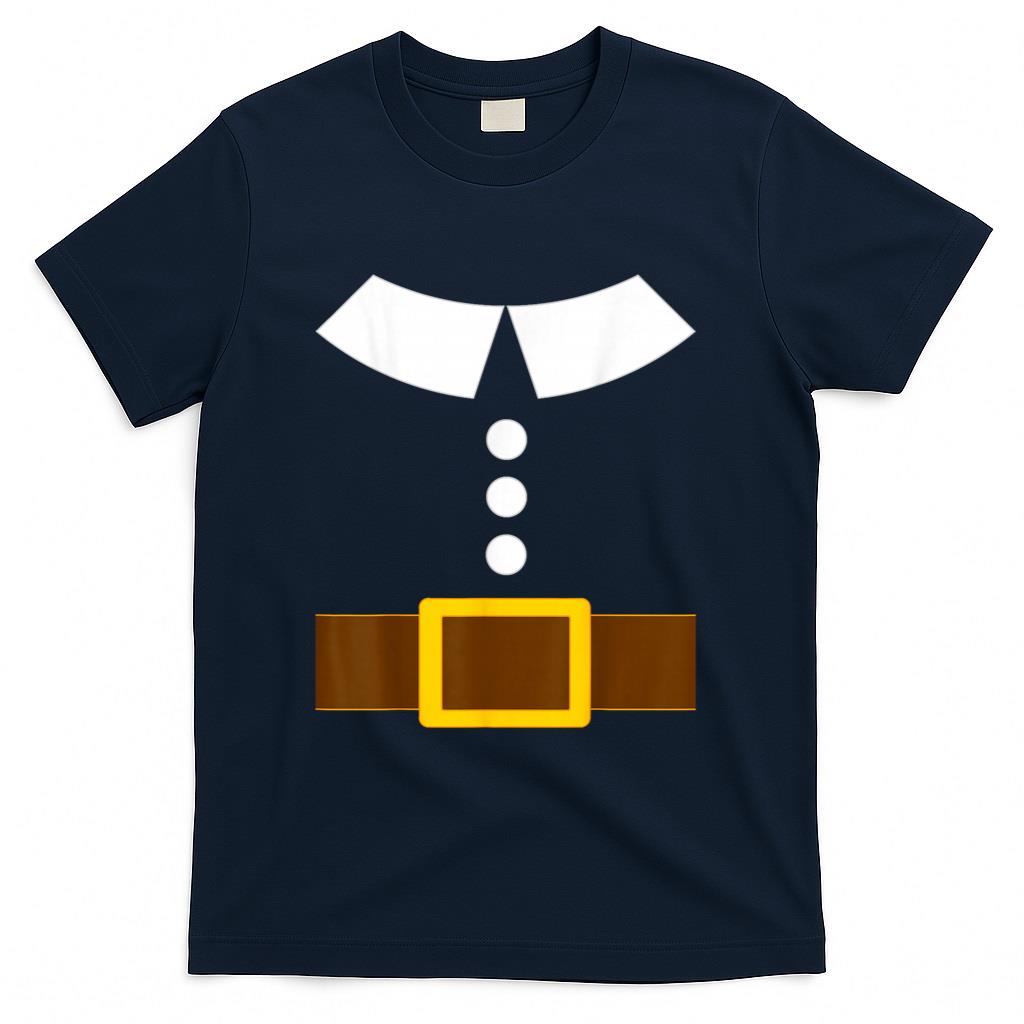 Thanksgiving Pilgrim Costume Shirt Adults Kids Turkey Day T-Shirt