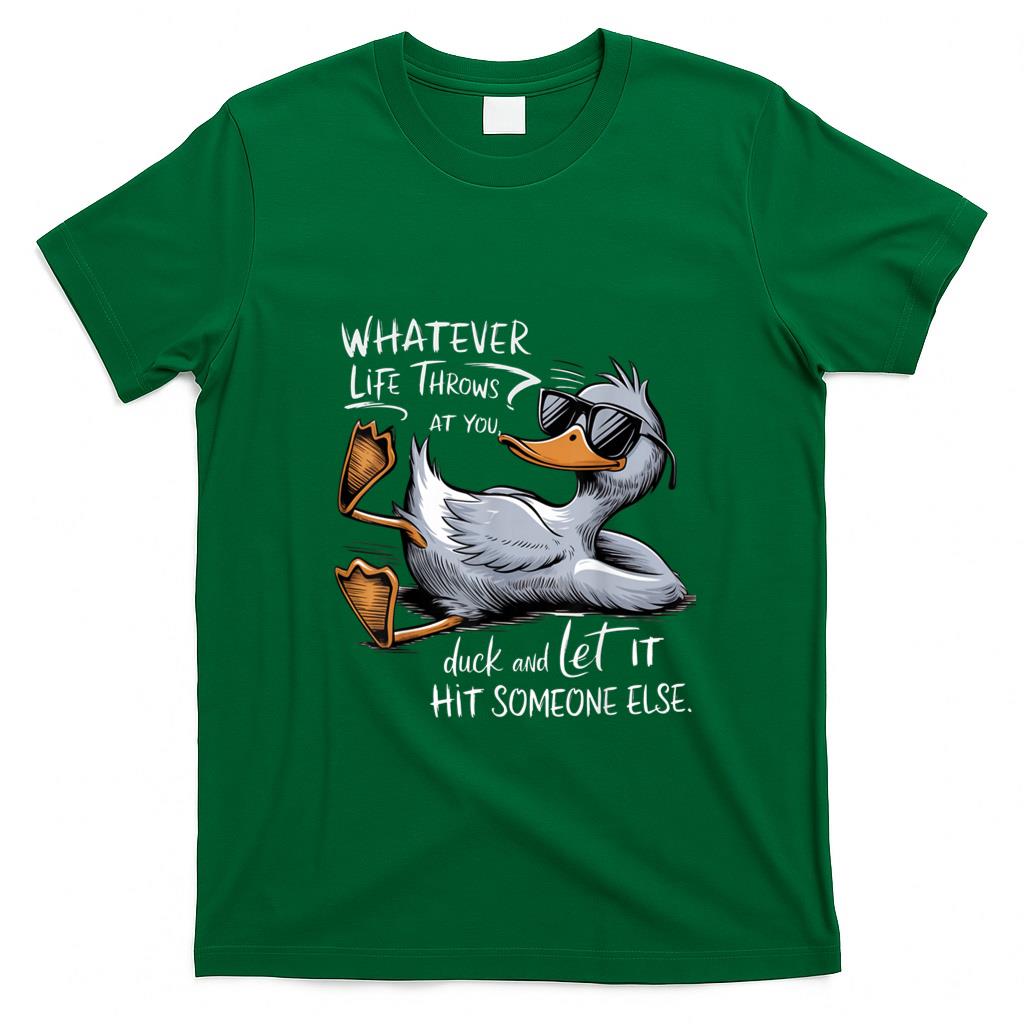 Funny Tees - Funny Duck Graphic Tees Men Women Teens Funny Quote Gift T-Shirt