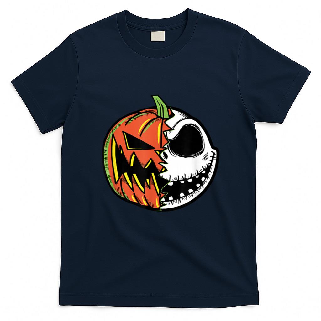 Halloween Shirt - Disney The Nightmare Before Christmas Pumpkin Face T-Shirt