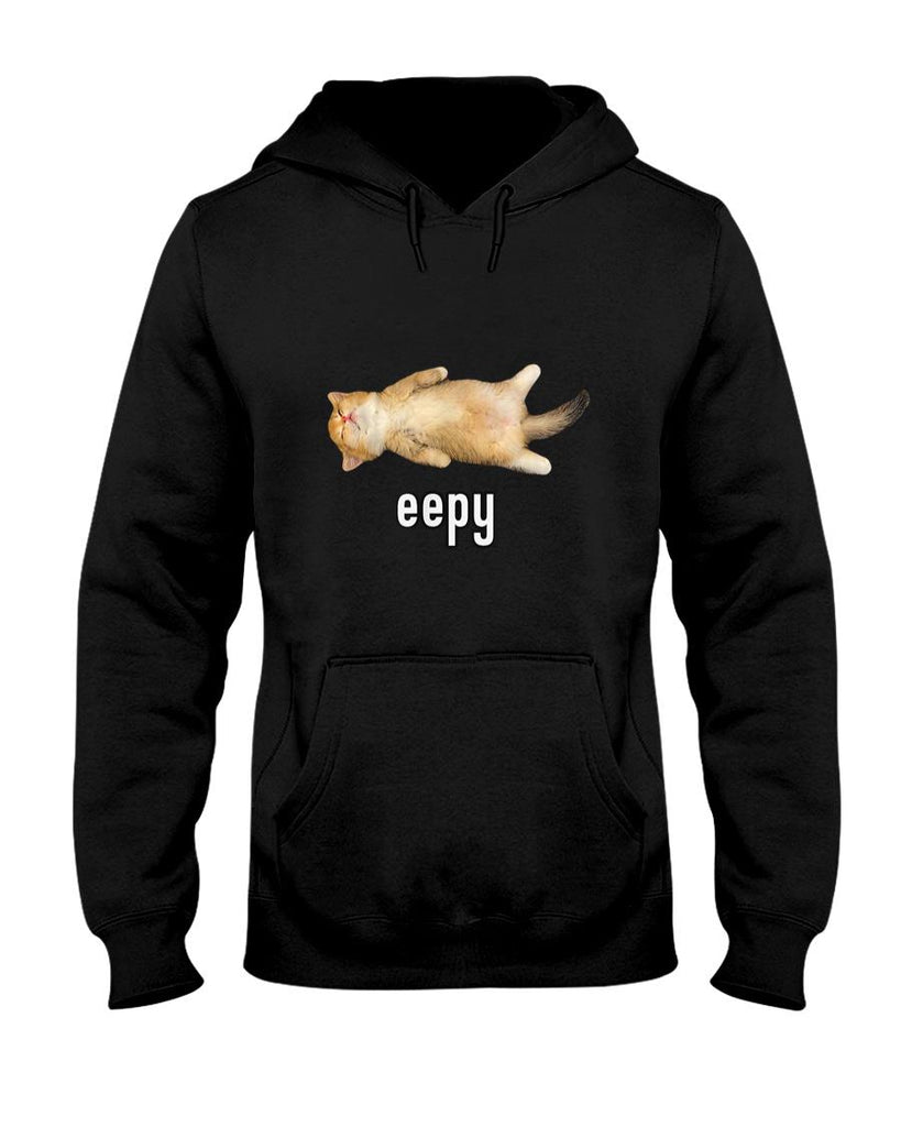Funny Tees - Eepy Cat, Silly Sleepy Cat Meme T-Shirt