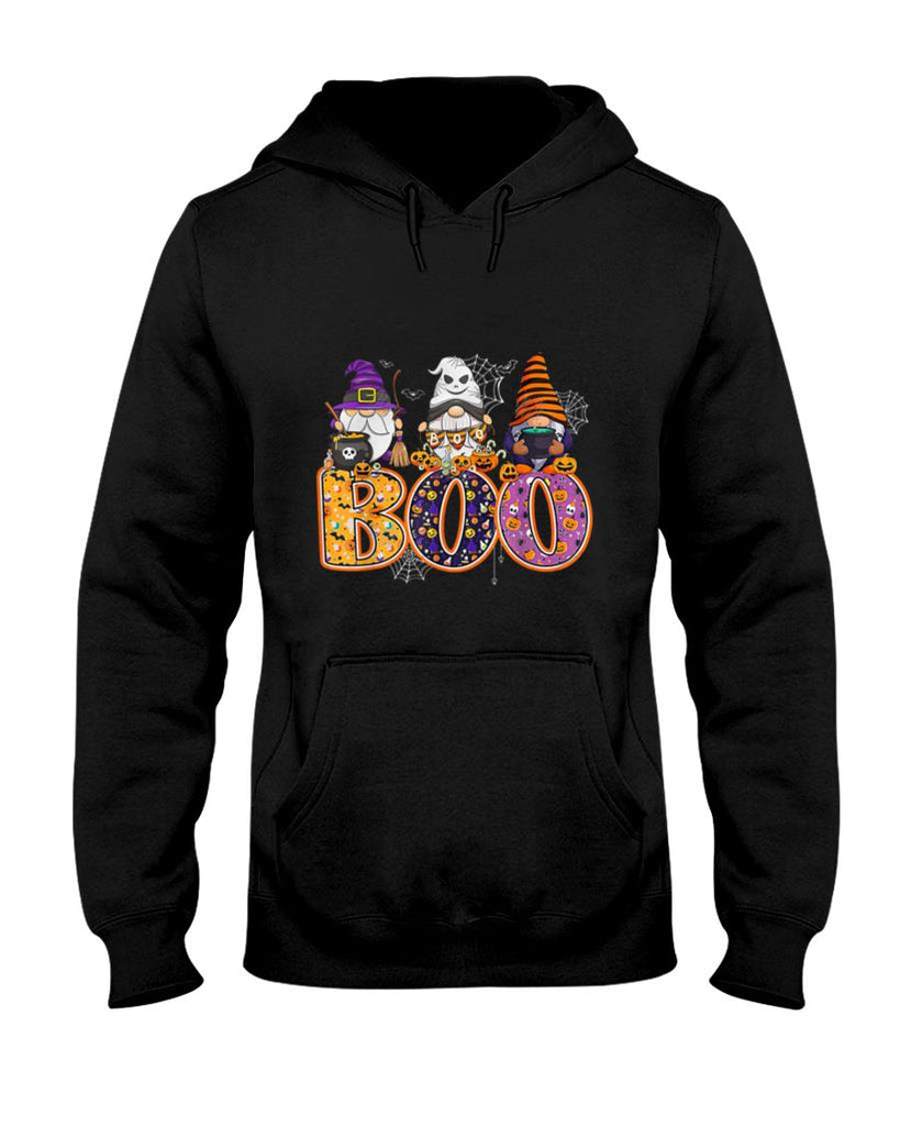Halloween Shirt - Funny Boo Witch Sipders Pumpkins Happy Halloween Gnome T-Shirt