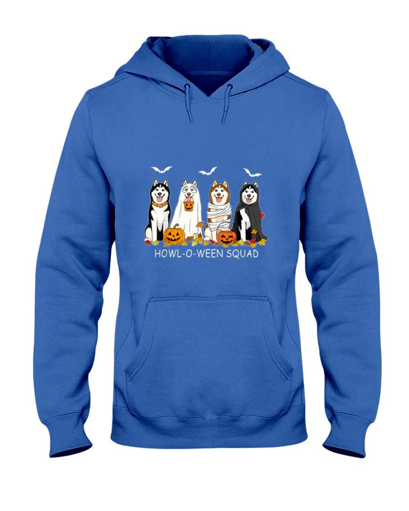 Halloween Shirt - Funny Husky Ghost Dogs Halloween Husky Dog Mom Husky Lover T-Shirt