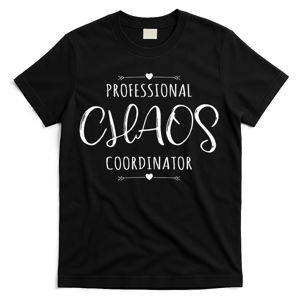 Professional Chaos Coordinator Funny Mom Mother's Day T-Shirt
