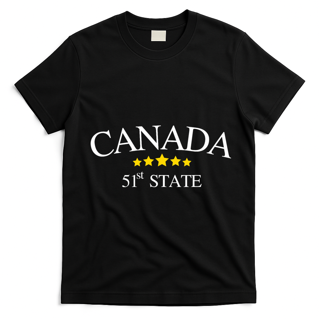 51st State Canada T-Shirt - Black