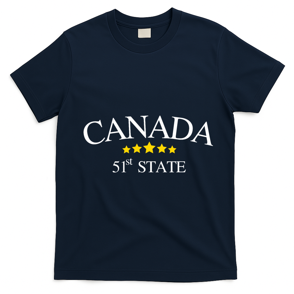 51st State Canada T-Shirt - Navy Blue