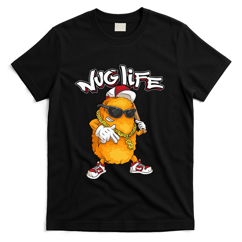 Cool Chicken Nugget Art Chicken Nugget Lover T-Shirt