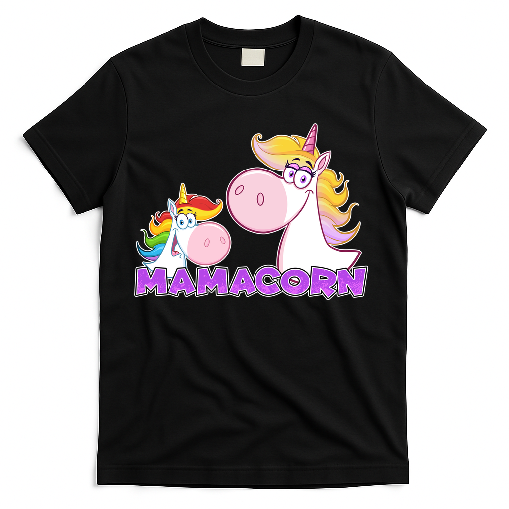 Mamacorn Mom Unicorn T-Shirt