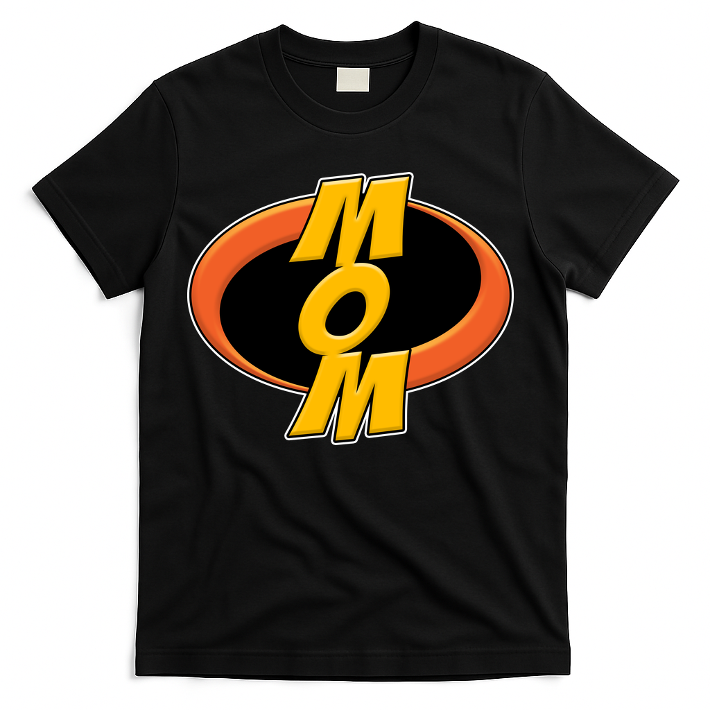 Incredible Mom Family Superhero T-Shirt