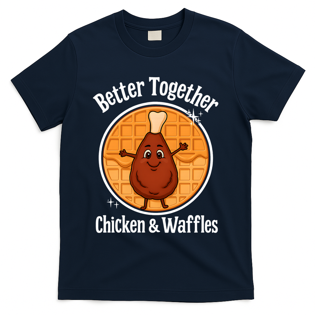 Better Together Chicken And Waffles T-Shirt