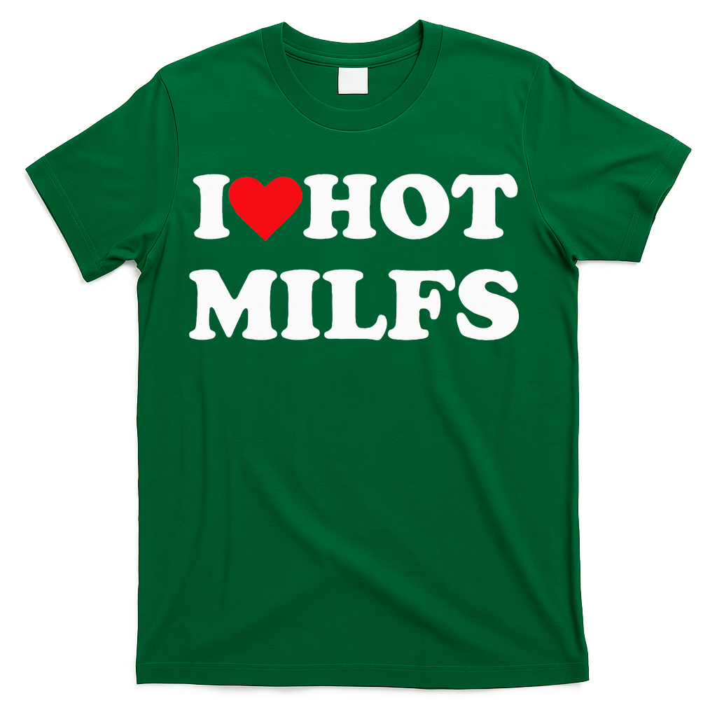 I Love Hot Milfs T-Shirt