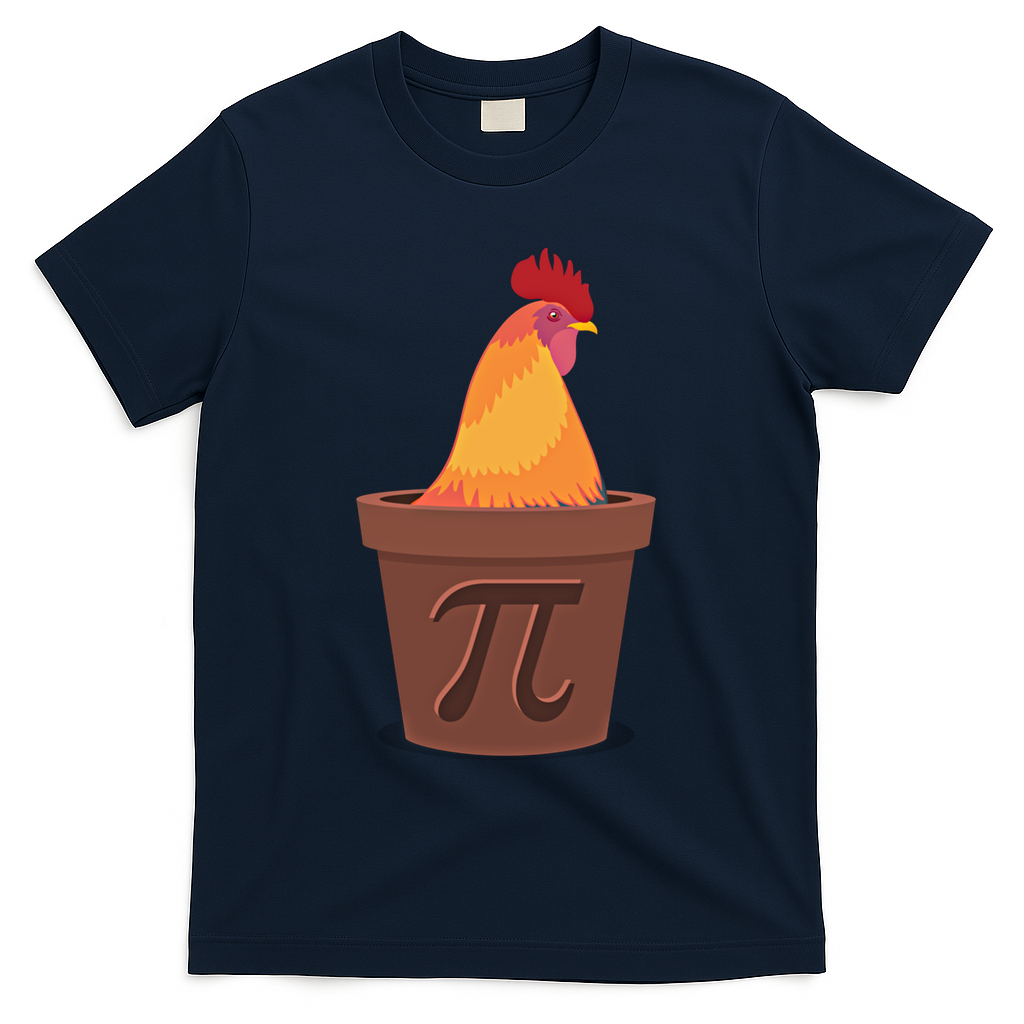 Chicken Pot Pie Pi Funny Math Cooking Gift T-Shirt