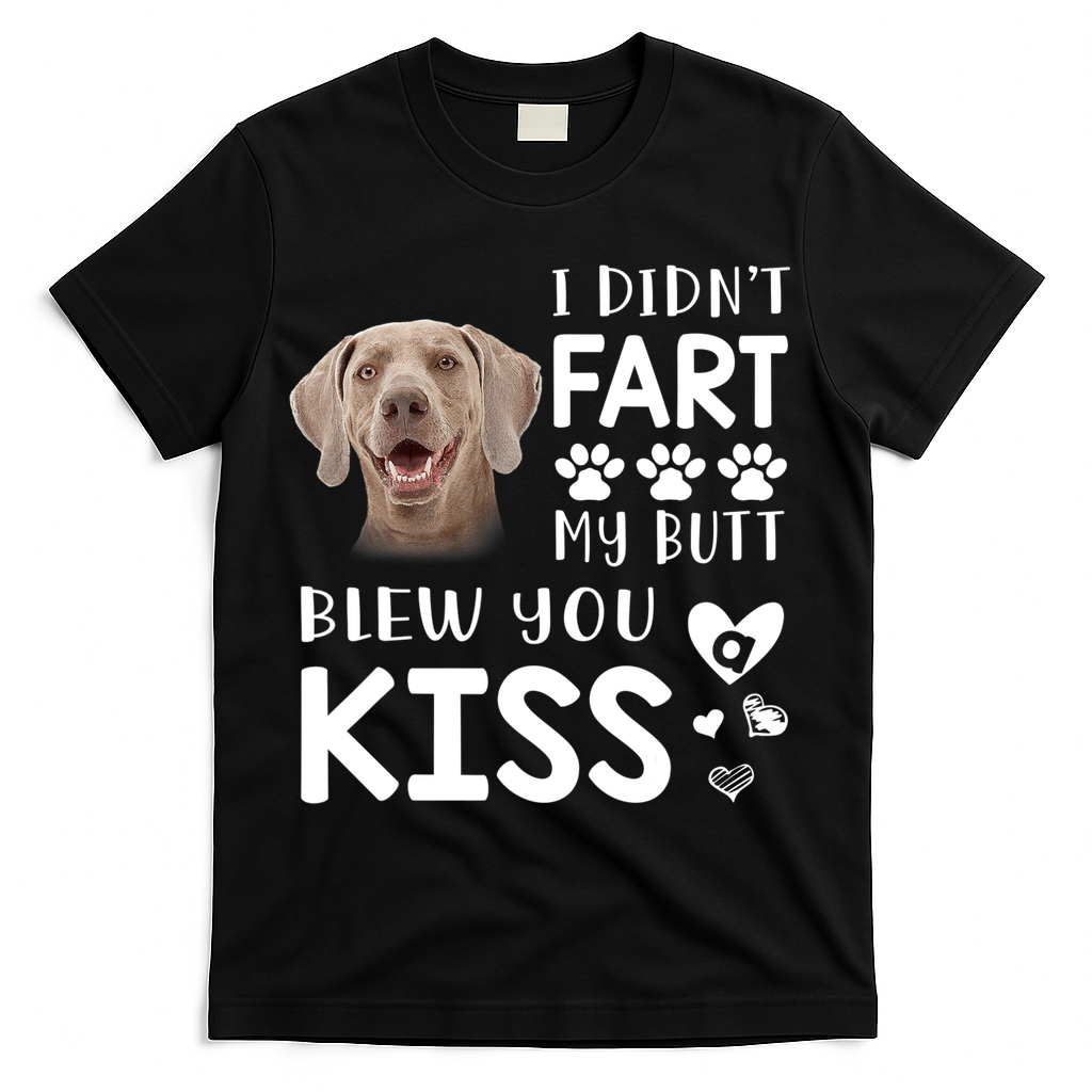 Funny Weimaraner Mom Dad Dog Lovers Gift T-Shirt