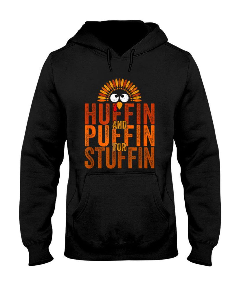 Thanksgiving Run Turkey Trot - Huffin and Puffin for Stuffin T-Shirt