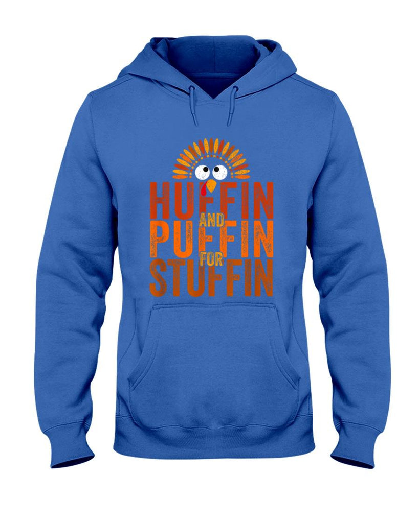 Thanksgiving Run Turkey Trot - Huffin and Puffin for Stuffin T-Shirt
