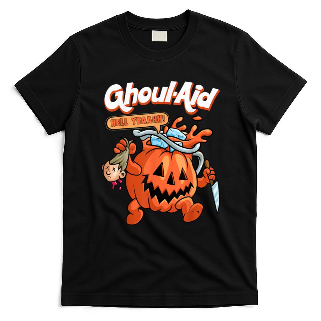Halloween Shirt - Cool Ghoul Aid Funny Ghoul Pumpkin Cute Meme Halloween T-Shirt